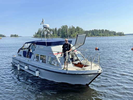 Båtturer till havs i Axmar bruk sommaren 2023