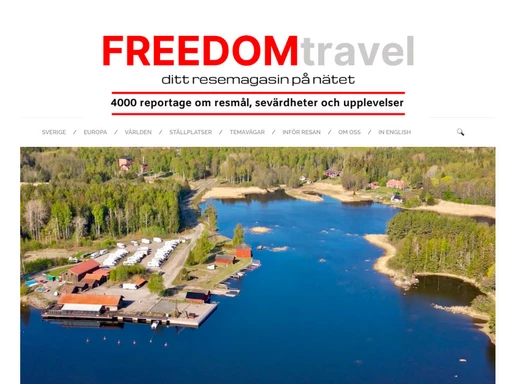 Toppbetyg till Axmar Brygga av resemagasinet Freedom Travel