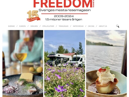 Toppbetyg till Axmar Brygga i resemagasinet Freedom Travel