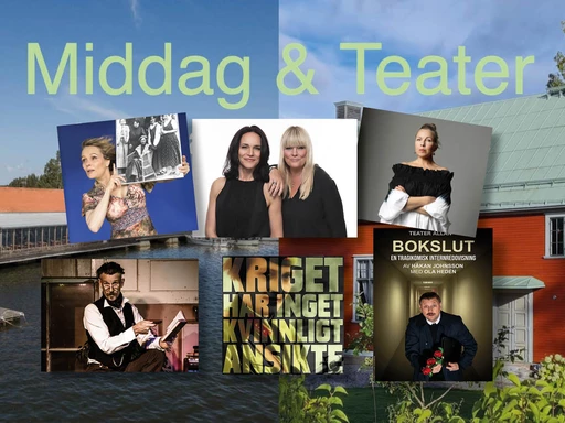 Teater och middagserbjudande på Axmar Brygga